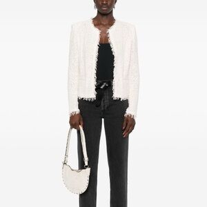 IRO Shavani Fringed Jacket size 34 (small)